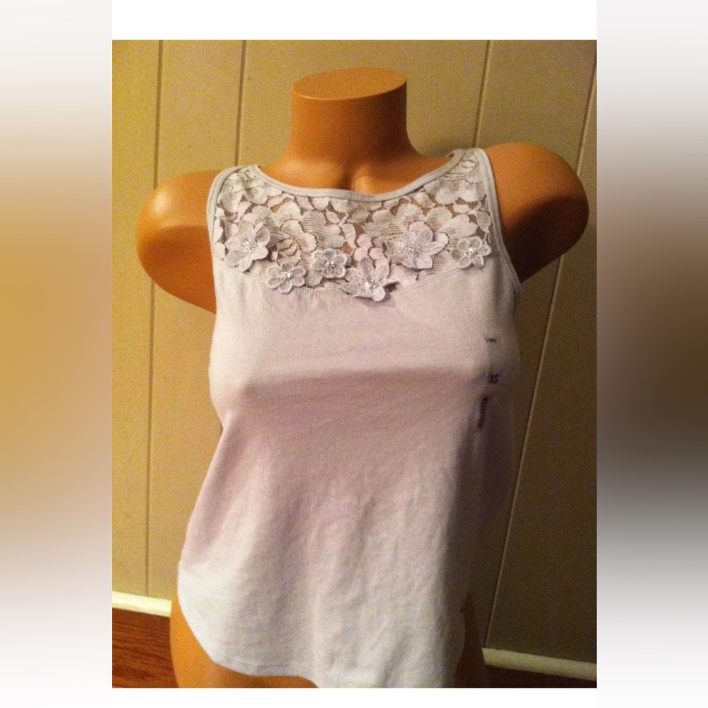 Hollister Tank Top Size XS NWT Grey
